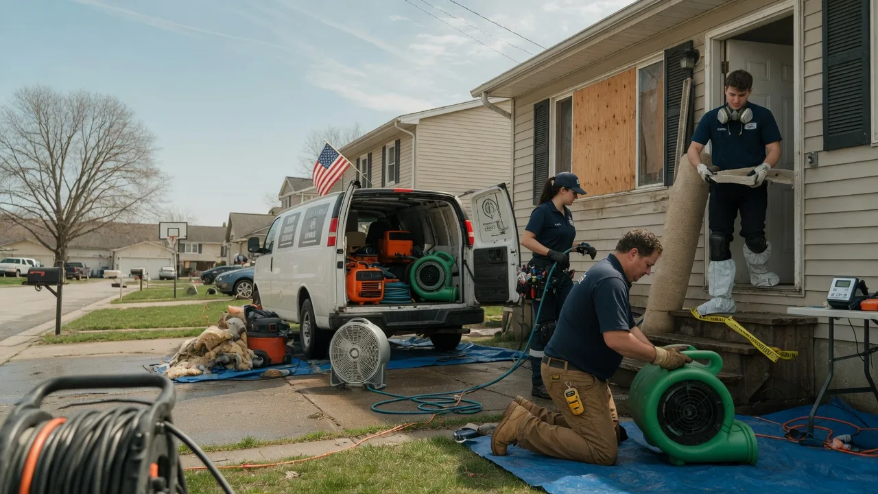 Water Damage Restoration in Albright, WV near me